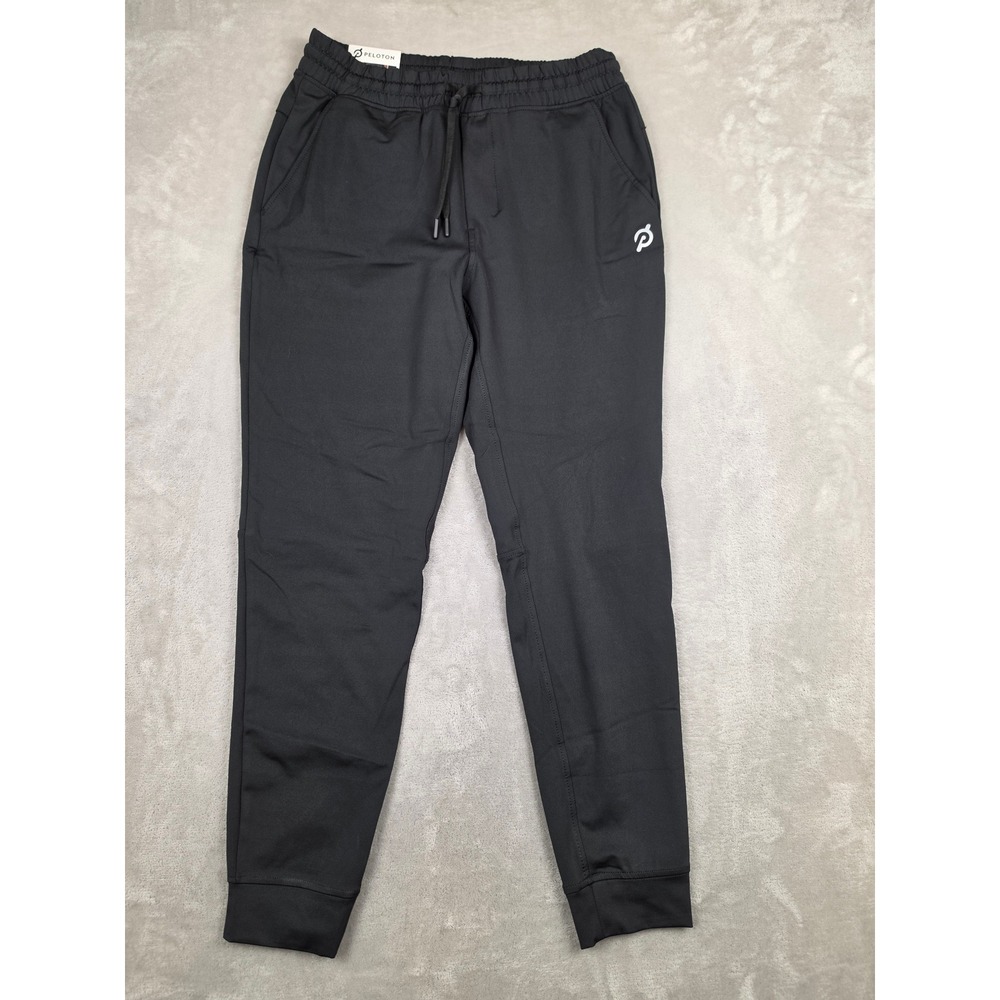 Peloton Performance Jogger Men M Black Moisture Wicking Active Stretch 1976859